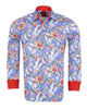Blue Jasmine Flower Print Shirt