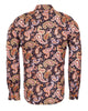 Brown Paisley Print Shirt