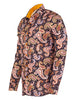 Brown Paisley Print Shirt