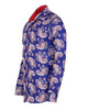 Dark Blue Paisley Print Shirt
