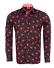 Black Heart Print Shirt