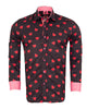 Black Heart Print Shirt