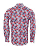 Dark Blue Crab Print Shirt