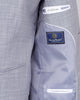 Grey 3 Piece Men's Suit with Double Breasted Waistcoat