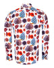 Seaside Print Men's Shirt with Matching Handkerchief-Makrom