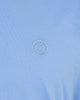 Blue Round Neck Plain T Shirt
