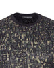 Alphabet Camouflage Print Body Fit T-Shirt