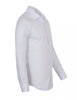 White Classic Twill Single Cuff Shirt-Makrom