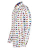 White Horse Print with Matching Handkerchief-Makrom