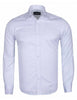 White Plain Double Cuff Shirt-Makrom