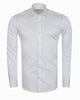 White Plain Pure Cotton Men's Shirt-Makrom