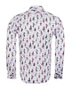 Woman Shopaholic Print White Shirt-Makrom