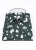 Green Flora Christmas Snowflake Snowman Print Men's Shirt